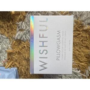 Wishful Pillowgasm Cherry Glow Sleep Mask NIB